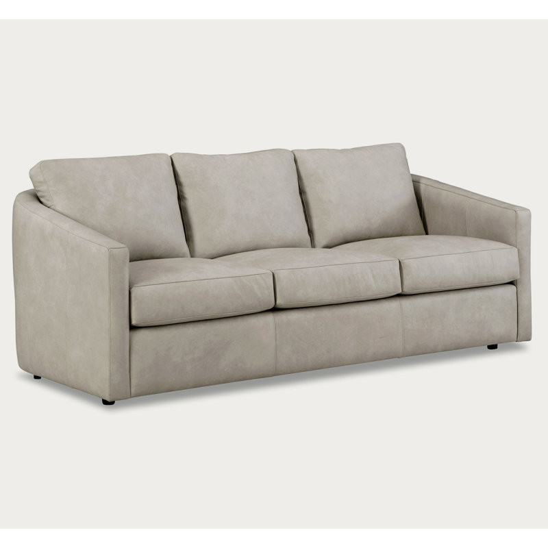 Miladie 84'' Leather Sofa