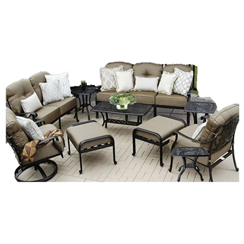 Allene 7 - Person Outdoor Seating Group with Cushions