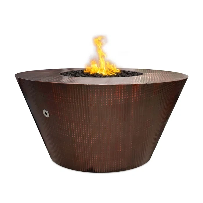 Martillo Copper Propane/Natural Gas Fire Pit