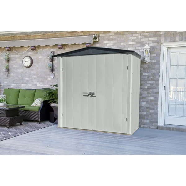 Spacemaker 6 ft. W x 3 ft. D Metal Garage Shed