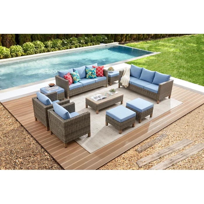 Duponta 12 - Person Outdoor Seating Group with Cushions