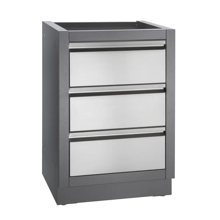 Napoleon OASIS 2 Drawer Cabinet - IM-2DC-CN - No Assembly, Knockouts, Adjustable Levelling Feet