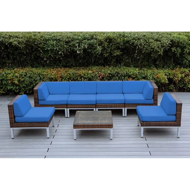 Ravshan 6 - Person Seating Group with Cushions