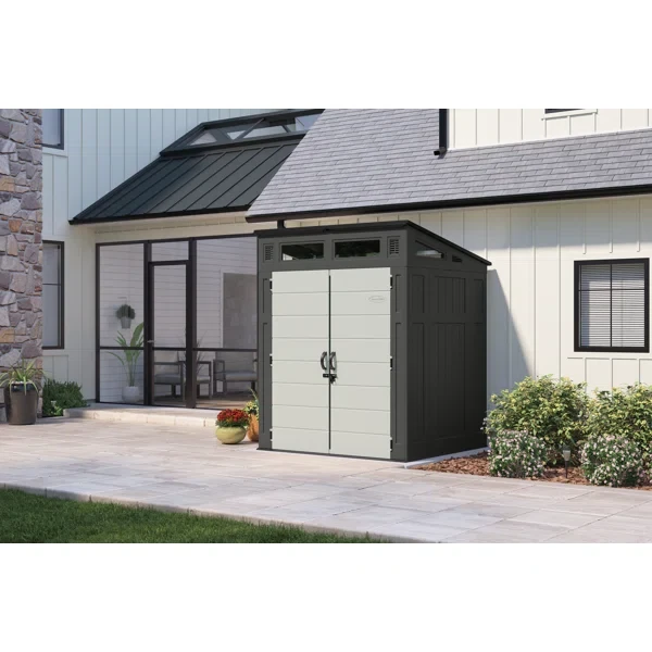 Suncast Modernist® 6 Ft. X 5 Ft. Storage Shed