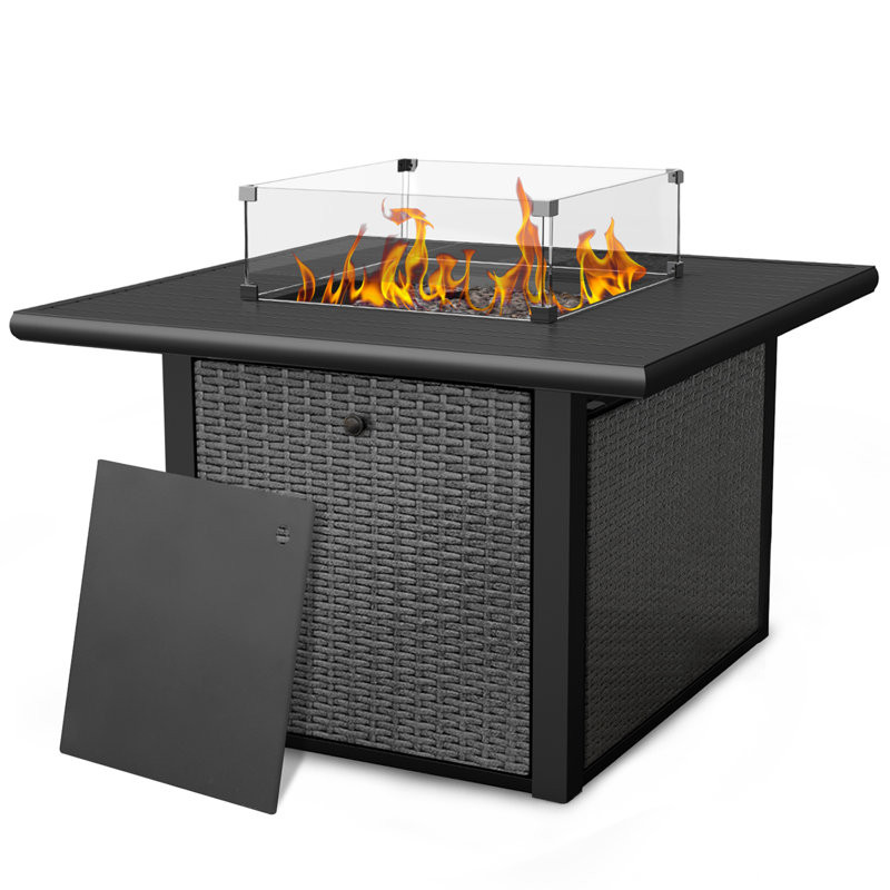 Maryona 36'' Propane Outdoor Fireplace