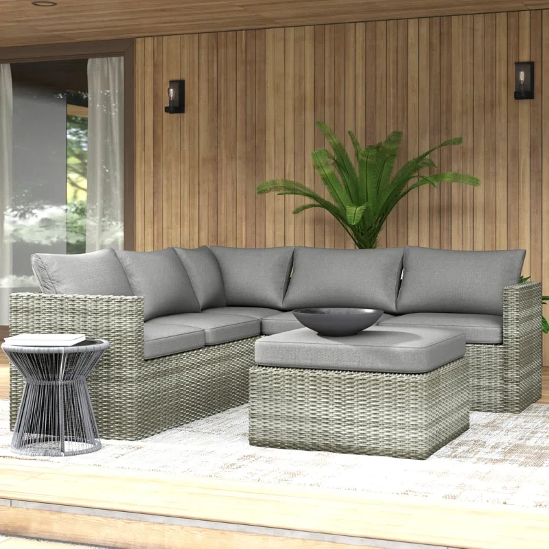 Sectional Seating Group with Cushions