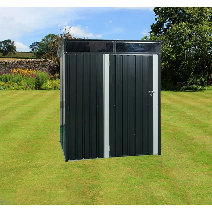 D Metal Storage Shed