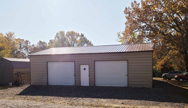 Metal Garages 24'x40' Three Car Garage