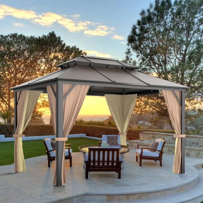 Aluminum Patio Gazebo  12' x 10'