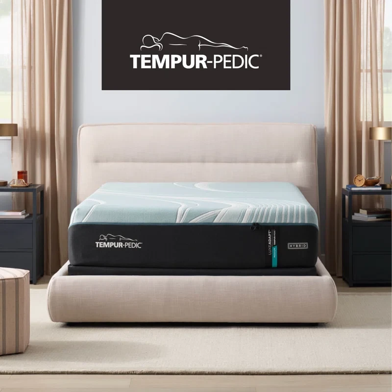 TEMPUR-LuxeAdapt® Medium Hybrid 13"Queen Size Mattress