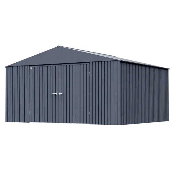 Elite 14 ft. W x 12 ft. D Metal Storage Shed