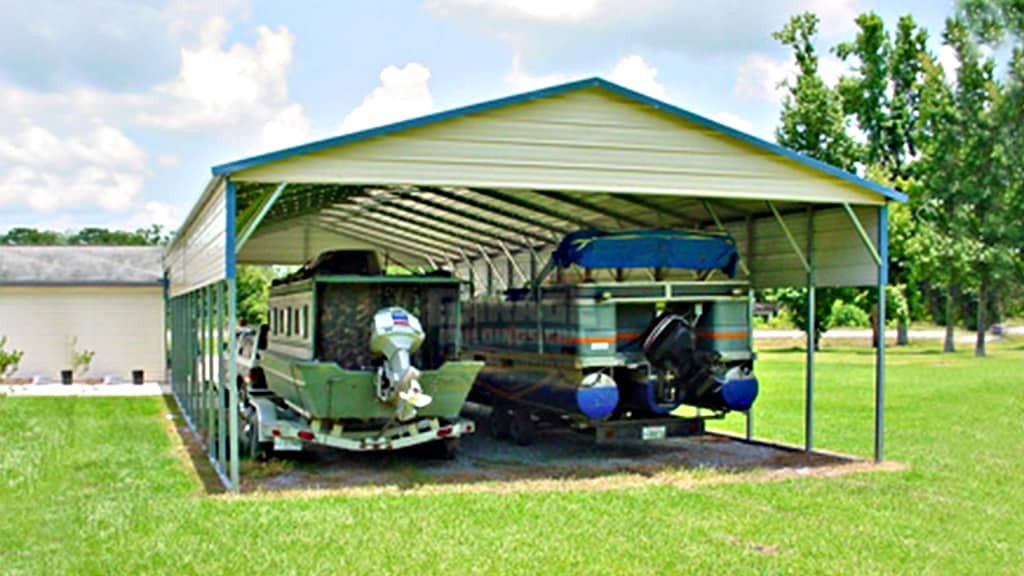 Metal Garage 24'x51' Boat Carport