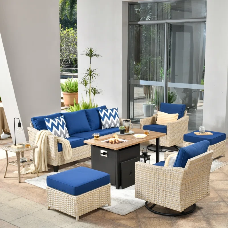 Solera 5 - Person Outdoor Seating Group with Cushions