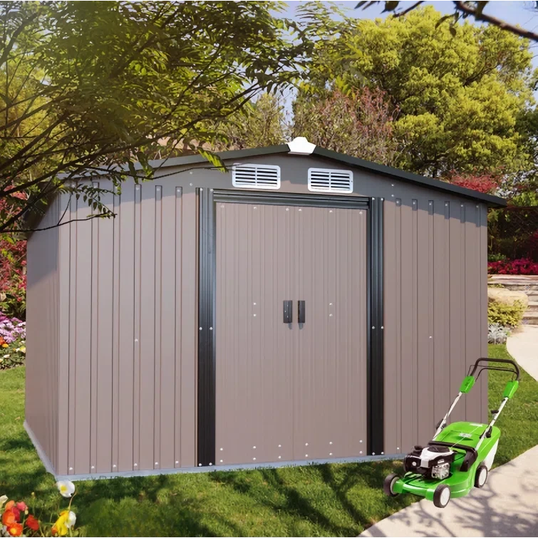 Metal Outdoor Storage Shed 10FT x 8FT