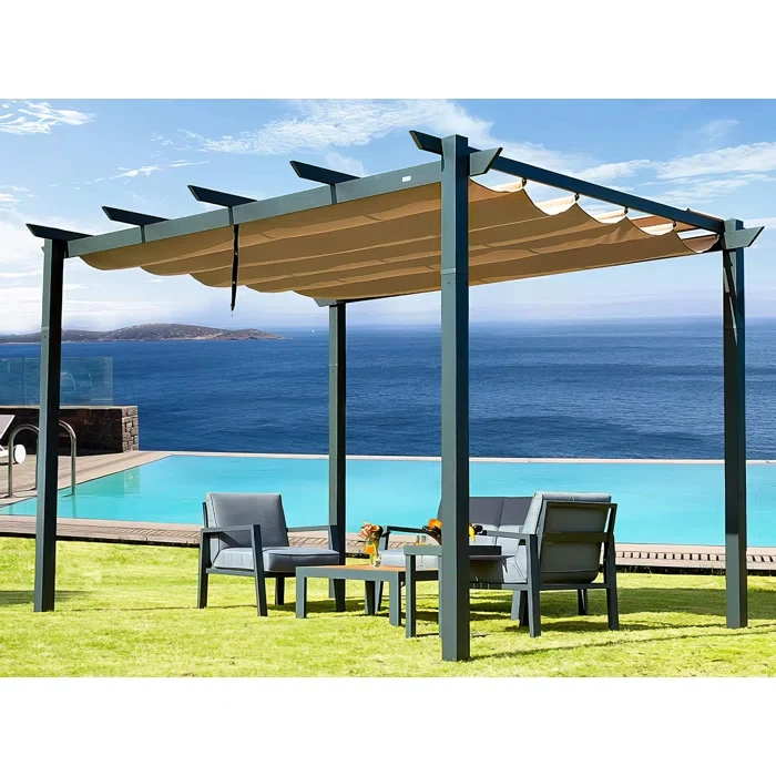 Summit 13 Ft. W x 10 Ft. D Metal Patio Gazebo