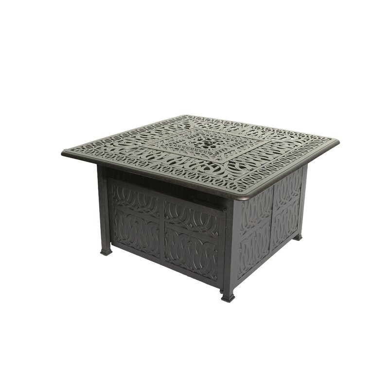 Menlow Aluminum Propane Fire Pit Table