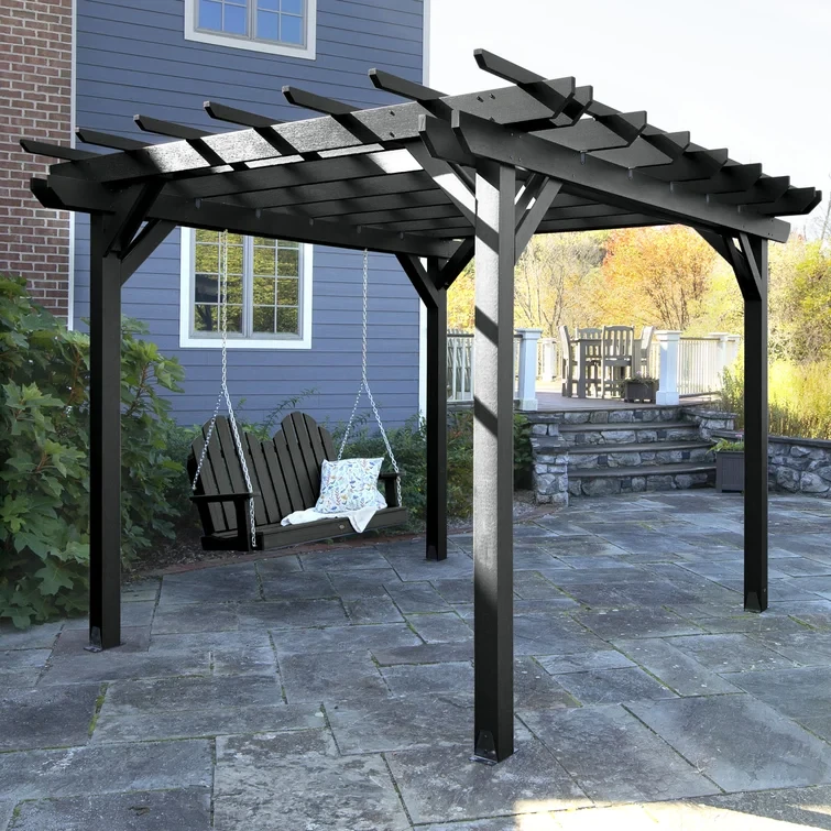 10 ft. W x 10 ft. D Highwood Bodhi Lawn & Garden Pergola