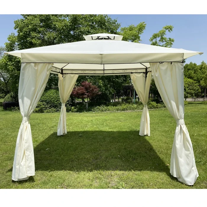 10 Ft. W x 10 Ft. D Steel Party Tent