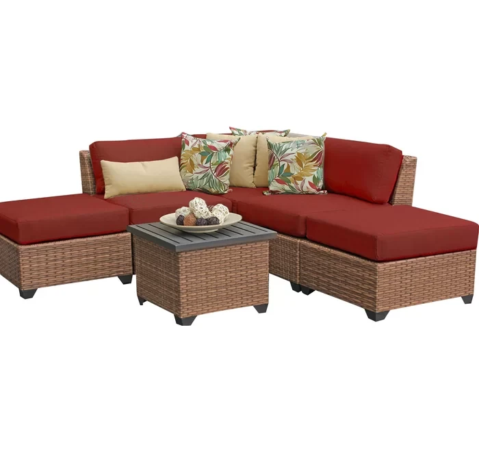 Ambroselli 2 - Person Outdoor Seating Group with Cushions