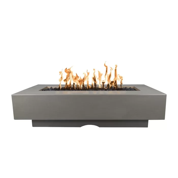 Del Mar Concrete Fire Pit 15" H x 60" W x 28" D