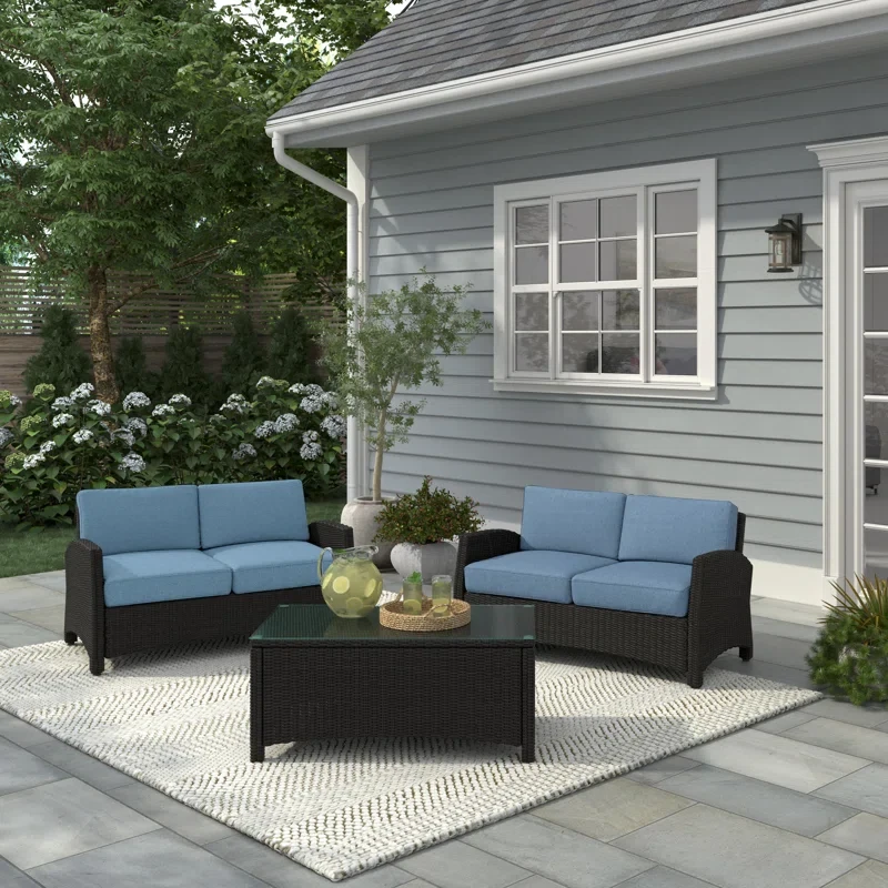 Ambria 4 - Person Outdoor Seating Group with Cushions