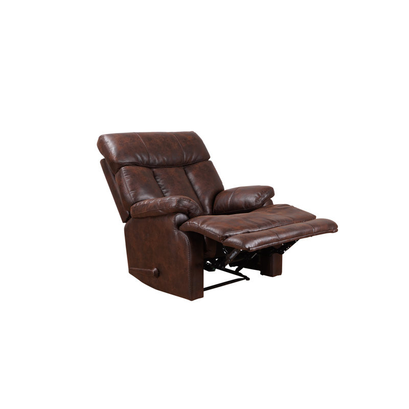 Calek Faux Leather Home Theater Seat