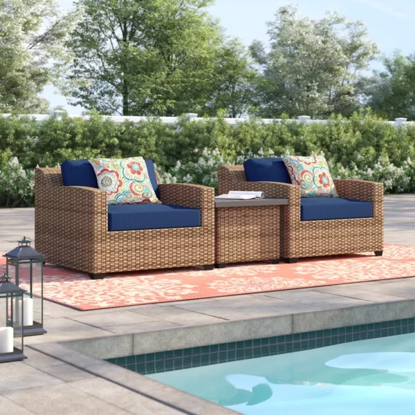 Ambroselli 2 - Person Outdoor Seating Group