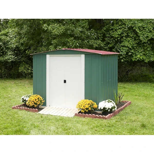 8 ft. W x 6 ft. D Arrow Metal Storage Shed