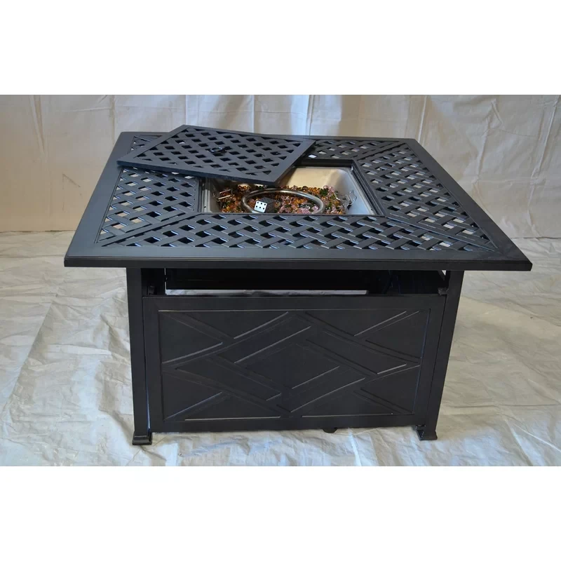 Nola Aluminum Propane Fire Pit Table