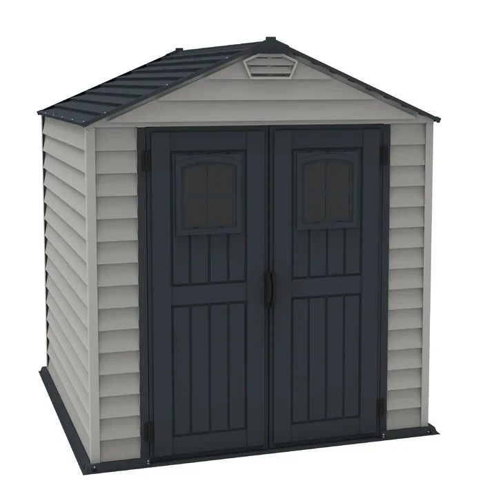 Storemax Plus 6 ft. 10 in. W x 6 ft. 9 in. D Plastic Storage Shed