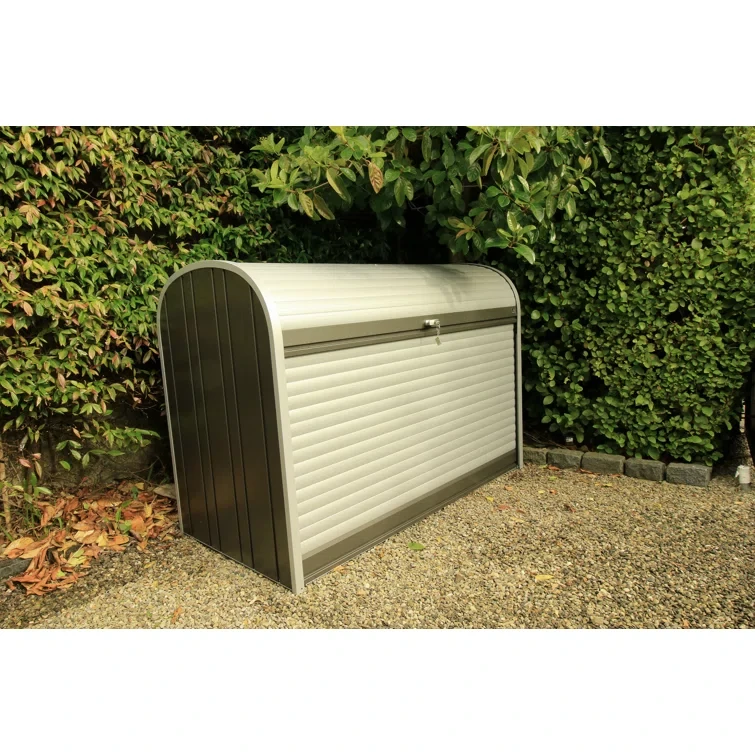 Biohort StoreMax 6 ft. W x 3 ft. D Metal Horizontal Bike Shed