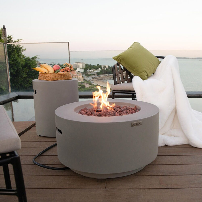 Avaria Concrete Outdoor Fire Pit