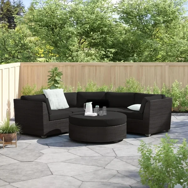 Anastase 4 - Person Outdoor Seating Group with Cushions