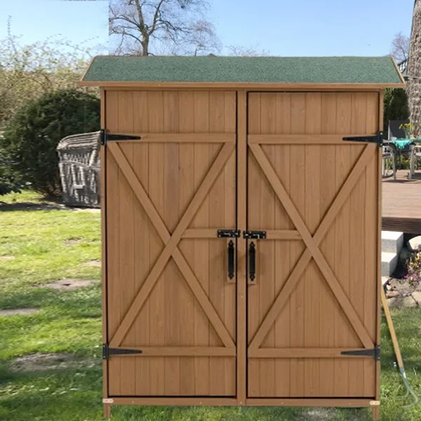 5 ft. W x 2 ft. D Horizontal Storage Shed