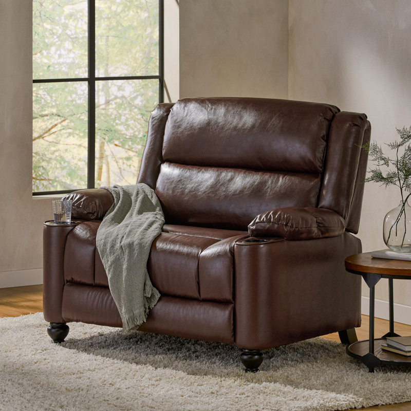 Juliana Faux Leather Recliner