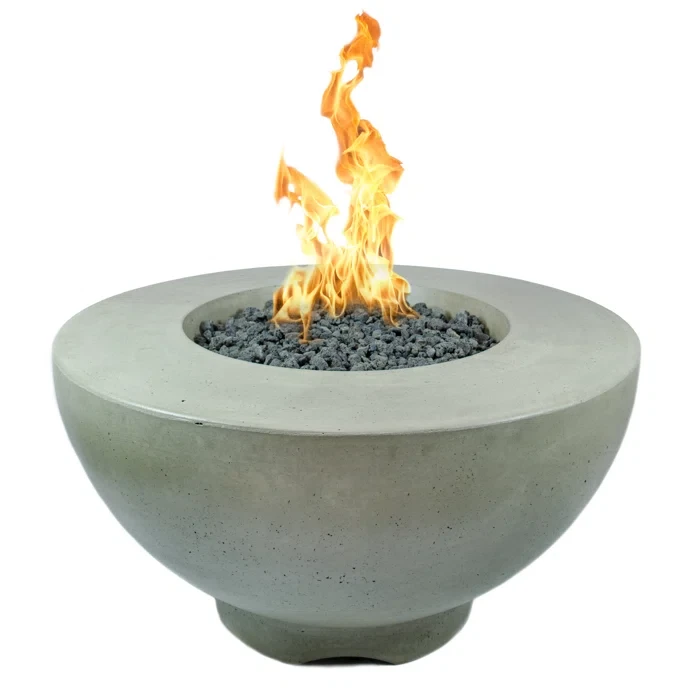 Sienna Concrete Natural Gas/Propane Fire Pit