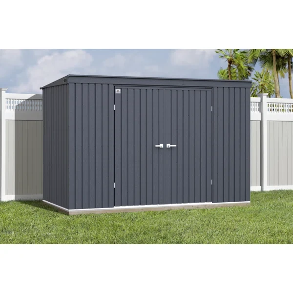 120.7 ft. W x 46.7 ft. D Metal Traditional Storage Shed