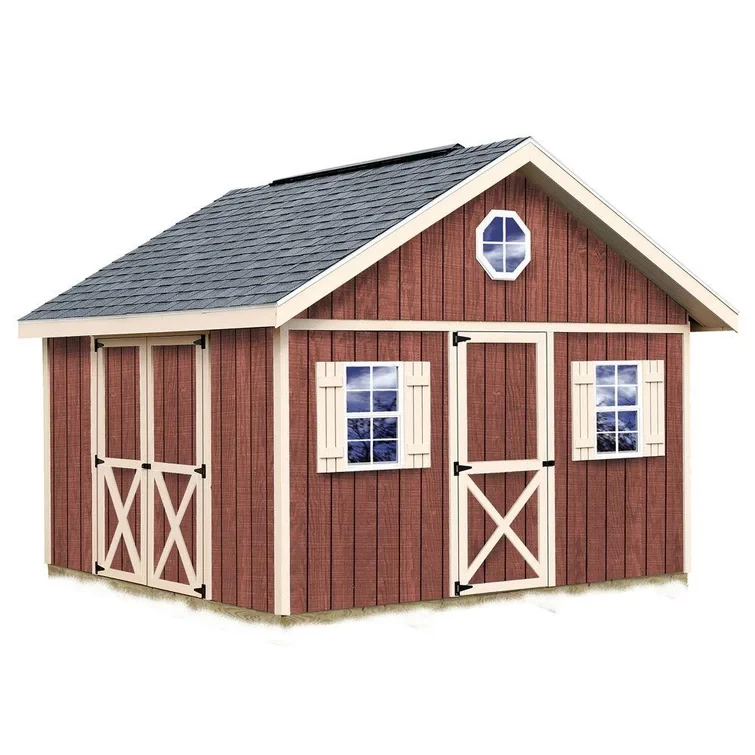 Fairview 12 ft. W x 12 ft. D Solid Wood Storage Shed