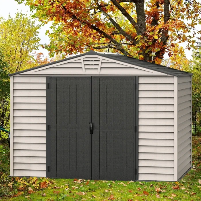 Storemax Plus 10 ft. W x 8 ft. D Vinyl Storage Shed