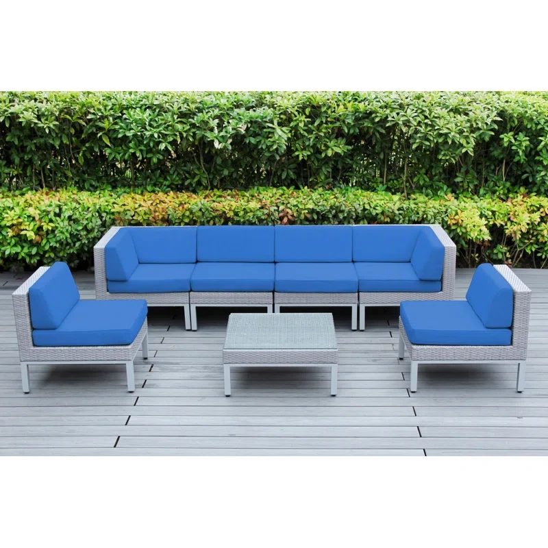 Ravshan 6 - Person Seating Group with Cushions