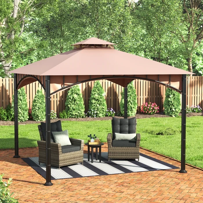 11 Ft. W x 11 Ft. D Steel Patio Gazebo