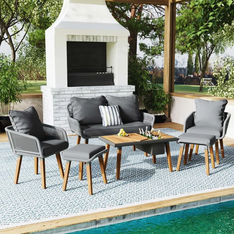 Rowlee 4 - Person Outdoor Seating Group