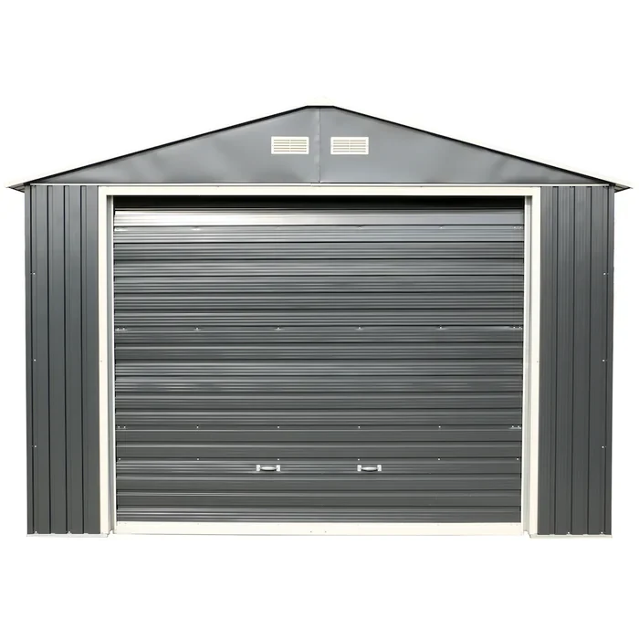 Imperial 12 ft. 2 in. W x 25 ft. 9 in. D Metal Storage Shed