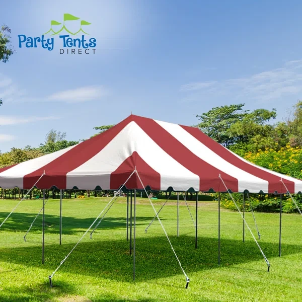 20 ft x 30 ft Galvanized Party Steel Tent