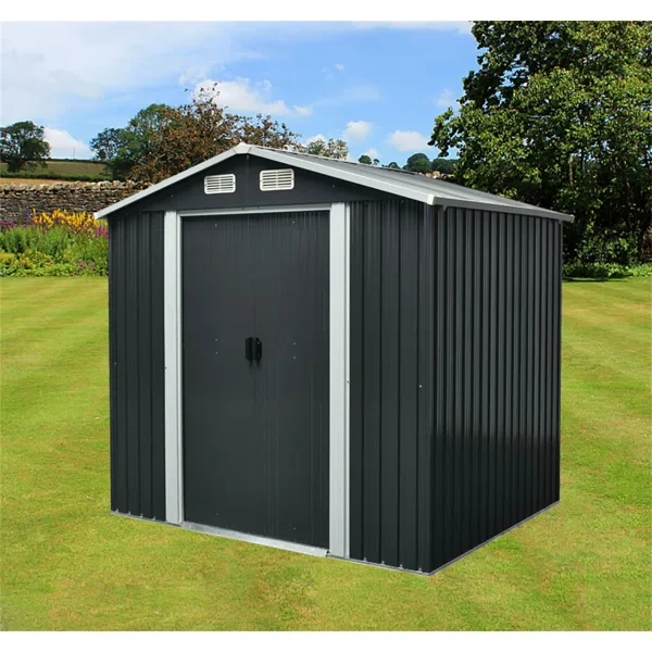 81" H x 93" W x 72" D Storage Shed