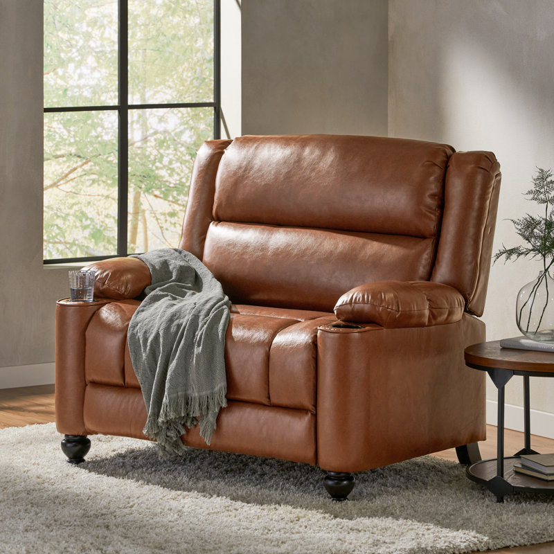 Juliana Faux Leather Recliner