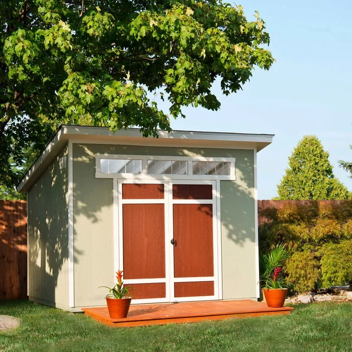 Olympia Do-it Yourself 7.5 ft. W x 10 ft. D Manufactured Wood Storage Shed