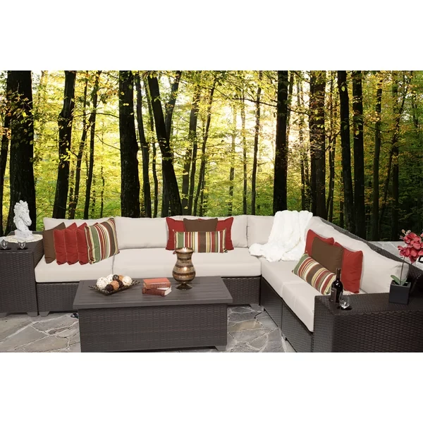 Anastase 5 - Person Outdoor Seating Group with Cushions