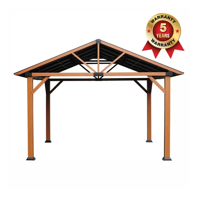 11 Ft. W x 13 Ft. D Steel Patio Gazebo