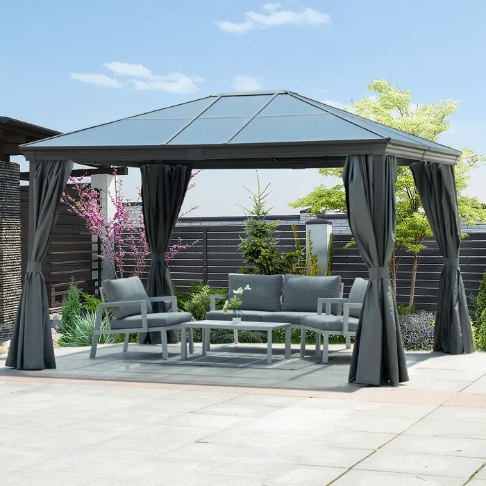 Patio Aluminum Canopy Gazebo